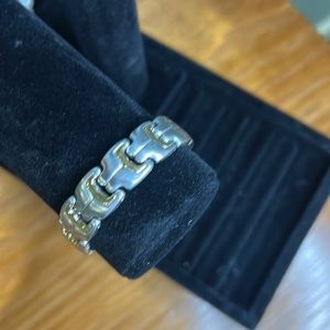 Sabona Silver and Gold Magnetic bracelet